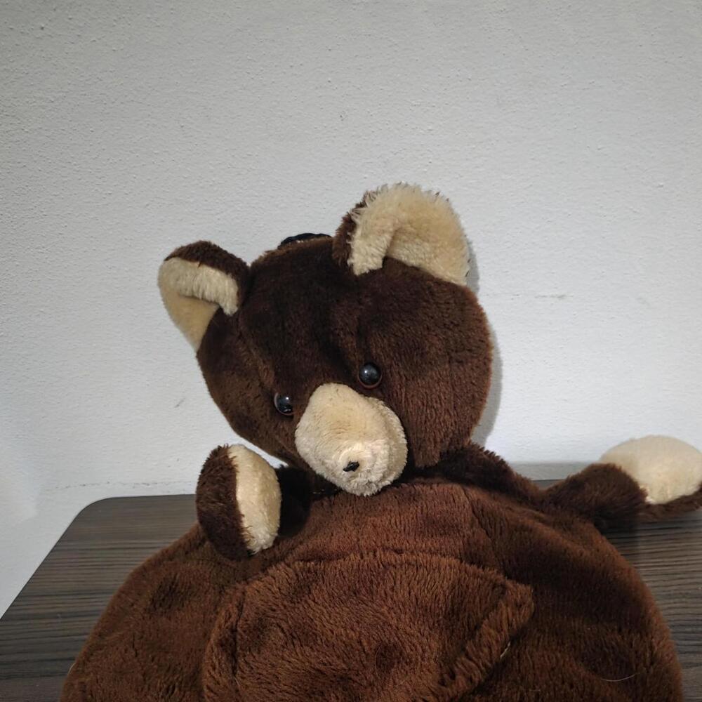 vintage house of Hull Brown Bear overnight bag
